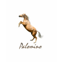 Palomino Horse Jumping T-shirt