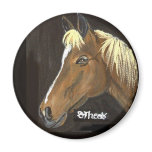 PALOMINO HORSE MAGNET