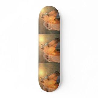 Palomino Horse Skateboard skateboard