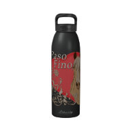 Palomino Paso Fino Heart Scroll Water Bottle