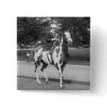 Palomino Pony, 1915 Button