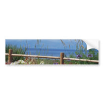 Palos Verdes and Catalina Scene Bumper Sticker