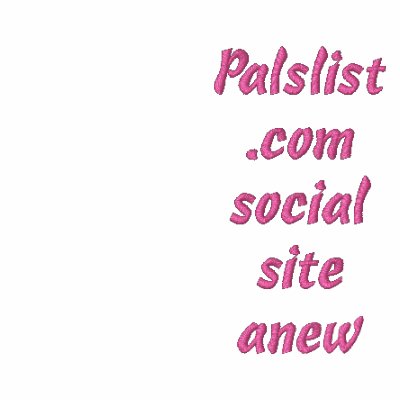 Palslist.comsocialsiteanew Embroidered Hooded Sweatshirt Palslist.comsocialsiteanew Embroidered Hooded Sweatshirt