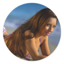 Pam Rodriguez Purple Swimsuit stickers by PamRodriguez Pam Rodriguez Purple Swimsuit stickers