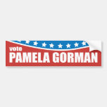 Pamela Gorman 2010 Bumper Stickers