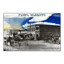 Pampa Historic Downtown posters by PampaMarket Pampa Historic Downtown posters