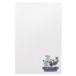 pampered cow spoiled milk funny humor cartoon stationery