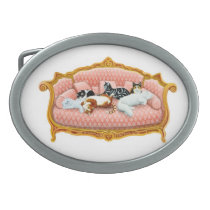 Pampered Housecats Belt Buckle