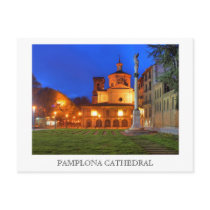 Pamplona Cathedral Postcard