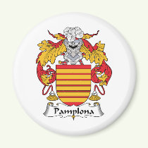 Pamplona Family Crest Magnet
