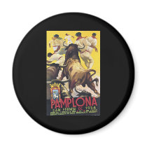 Pamplona San Fermin Refrigerator Magnets