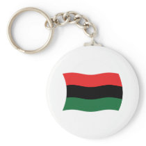 Pan African (UNIA) Flag Keychain