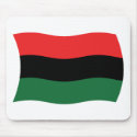 Pan African (UNIA) Flag Mousepad by livingflags Pan African (UNIA) Flag Mousepad