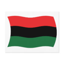 Pan African (UNIA) Flag Postcard
