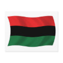 Pan African (UNIA) Flag Postcard
