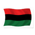 Pan African (UNIA) Flag Poster Print