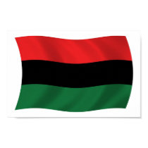 Pan African (UNIA) Flag Poster Print by LivingFlags2 Pan African (UNIA) Flag Poster Print