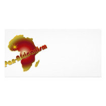 Pan-Africanism Custom Photo Card