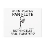 Pan Flute Nothing Else Matters Postcard