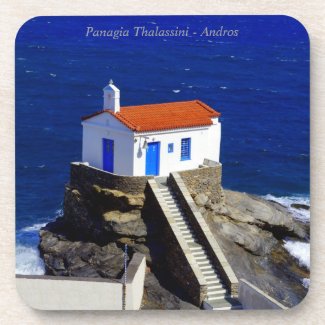 Panagia Thalassini - Andros Drink Coasters