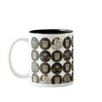 Panama 50 Balboa Coins Two-Tone Mug by Captain_Panama Panama 50 Balboa Coins Two-Tone Mug