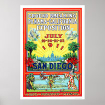 Panama - California Exposition in San Diego 1911 Print