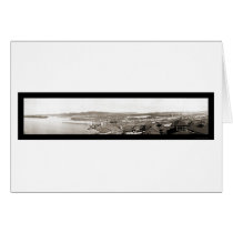 Panama Canal Entrance Photo 1913 cards