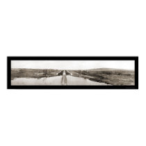 Panama Canal Locks Photo 1913 posters by lc_panoramicphotos Panama Canal Locks Photo 1913 posters