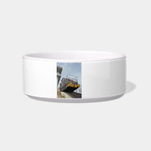 Panama Canal mules Cat Water Bowl
