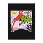 Panama Canal Parrots Postcards