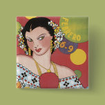 Panama Carnaval 1937 Pin