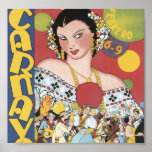 Panama Carnaval 1937 Poster