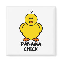 Panama Chick magnets