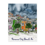 Panama City Beach Florida tropical art gifts postcards