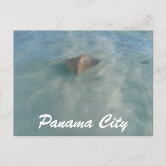 Panama City postcard