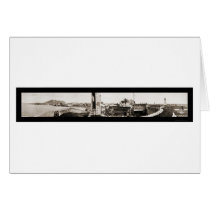 Panama City Sea Wall Photo 1913 cards