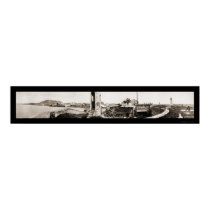 Panama City Sea Wall Photo 1913 posters by lc_panoramicphotos Panama City Sea Wall Photo 1913 posters