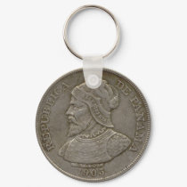 Panama Coin Keychain by Captain_Panama Panama Coin Keychain