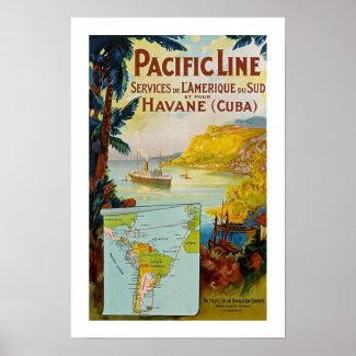 Panama Pacific Line print
