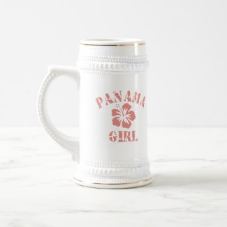 Panama Pink Girl Coffee Mugs