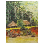 Panama Watercolor Custom Letterhead