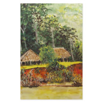 Panama Watercolor stationery