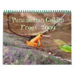 Panamanian Golden Frog Calendar