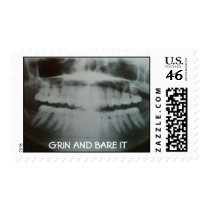 panarex, GRIN AND BARE IT, teeth Stamp