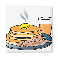 Pancake Breakfast magnet