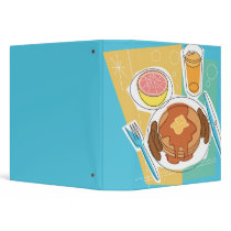 pancake breakfast notebook binders by dooni_notebooks pancake breakfast notebook binders