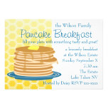 Pancake Breakfast Personalized Announcement