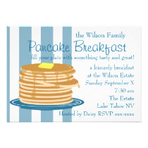 Pancake Breakfast invitations
