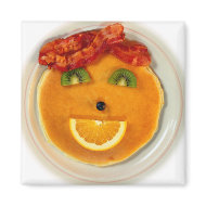 PANCAKE FACE DIETITIAN magnet