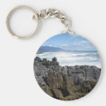 Pancake Rocks, New Zealand Keychains
